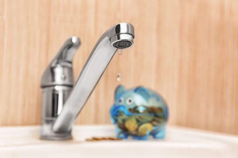 Coupure d'eau sur le robinet